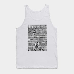 Book Heaven White Tank Top